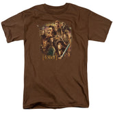 The Hobbit Middle Earth Group Men's 18/1 Cotton Short-Sleeve T-Shirt